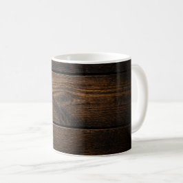 Wood Print Mug Koffiemok