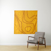 Wood texture, linear abstraction backgroundabstrac wandkleed (In Situ (horizontaal))