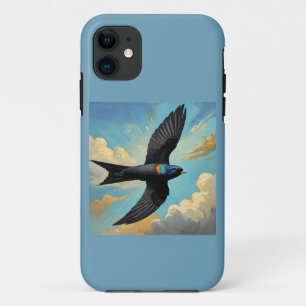 Wood Wall Art iPhone 11 Hoesje