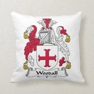 Woodall Family Crest Kussen
