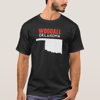 Woodall USA State America Travel Oklahoman T-shirt