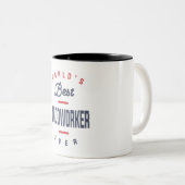 Woodarbeider Tweekleurige Koffiemok (Voorkant rechts)