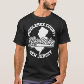 Woodbridge, New Jersey T-shirt (Voorkant)