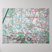 Woodbridge, VA  Map Poster (Voorkant)