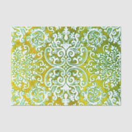 Woodbury Green en Gold Tissuepapier