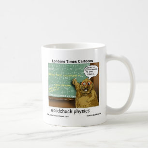 Woodchuck Physics Funny Gifts T - shirts Mokken & 