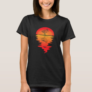 Woodcock Bird Sunset Timberdoodle Woodcock T-shirt