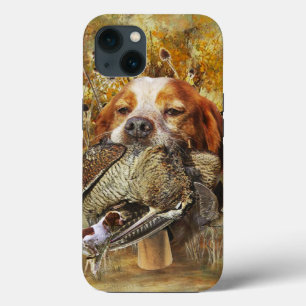 Woodcock jacht met Brittany Spaniel iPhone 13 Hoesje