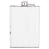 Woodcock jacht met Brittany Spaniel Heupfles (Achterkant)