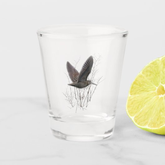 Woodcock Shot Glas (Voorkant)
