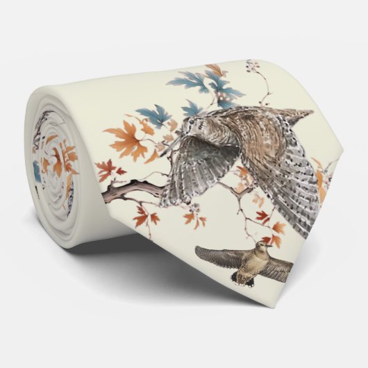 Woodcock Stropdas (Opgerold)