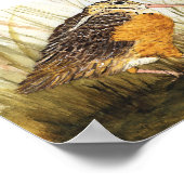 Woodcock (Timberdoodle) Poster (Hoek)