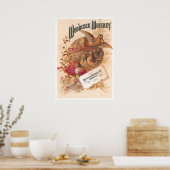 Woodcock Whiskey  Adverteren Poster (Keuken)