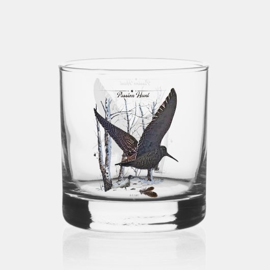 Woodcock Whisky Glas (Voorkant)