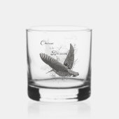 Woodcock Whisky Glas (Achterkant)