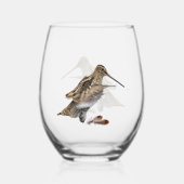 Woodcock Wijnglas Zonder Voet (Achterkant)