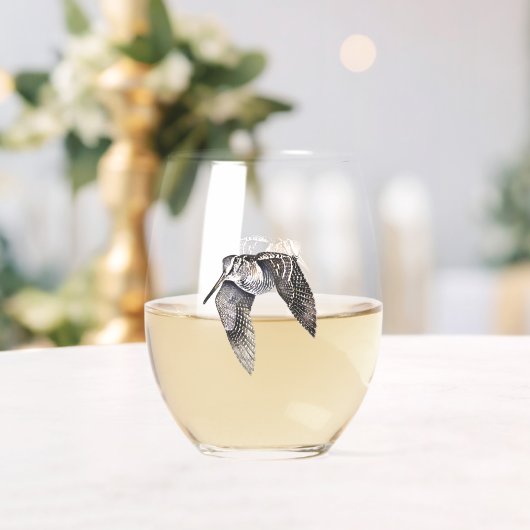 Woodcock Wijnglas Zonder Voet (Insitu (Huwelijk))