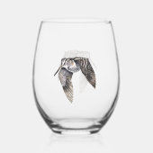 Woodcock Wijnglas Zonder Voet (Voorkant)