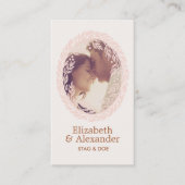 Woodcut Wreath Party Ticket - Ivory (Devant)