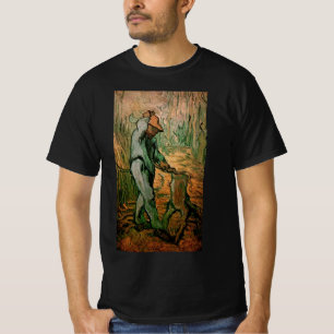 Woodcutter (na Millet) van Vincent van Gogh T-shirt