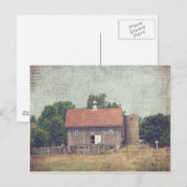 Wooden Barn Briefkaart (Voorkant / Achterkant)