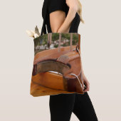 Wooden Boat Boom Yoke Shoulder Tas (Dichtbij)