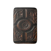 Wooden Carving Bath Mats Badmat (Voorkant Verticaal)