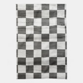 Wooden Checker Pattern Theedoek (Verticaal)