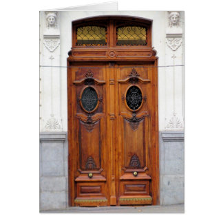 Wooden Deuren in Madrid, Spanje