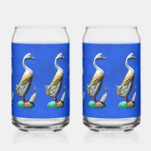 Wooden Ducks, weed Blikvorm Glas (Links)