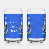 Wooden Ducks, weed Blikvorm Glas (Achterkant)