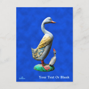 Wooden Ducks, weed Feestdagenkaart