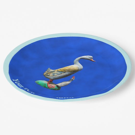 Wooden Ducks, weed Papieren Bordje (Gekanteld)