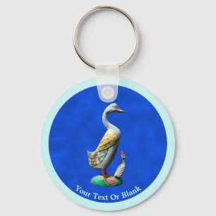 Wooden Ducks, weed Sleutelhanger