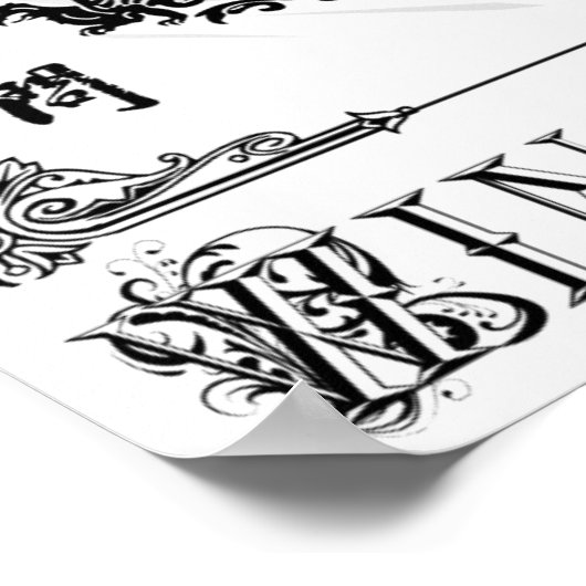 Wooden Dummy Form - Ip Man Wing Chun Poster (Hoek)