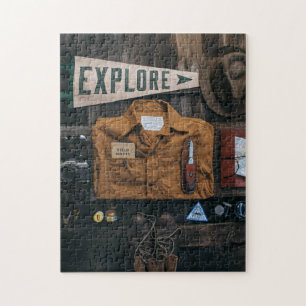 Wooden Explorer Fotografie Complex Jigzaag Puzzles Legpuzzel
