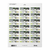 Wooden Fence-labels Etiket (Full Sheet)