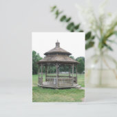 Wooden Gazebo Briefkaart (Staand voorkant)