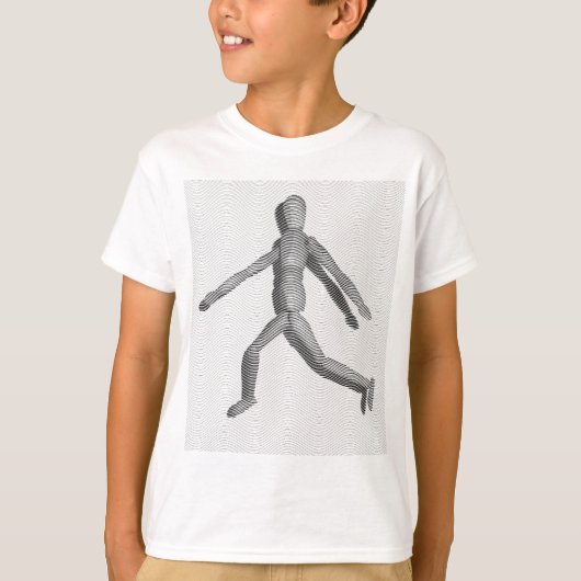 Wooden Human Mannequin T-shirt (Voorkant)