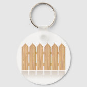 Wooden Picket Fence Sleutelhanger (Voorkant)