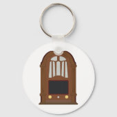  Wooden Radio Sleutelhanger (Achterkant)