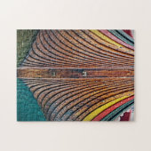 Wooden Ship Hull Puzzle Legpuzzel (Horizontaal)