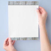 Wooden Siding Flyer (Hand)