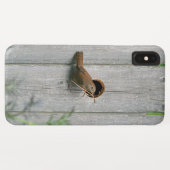 Wooden Smart phone-vogelhuis Case-Mate iPhone Case (Achterkant (horizontaal))