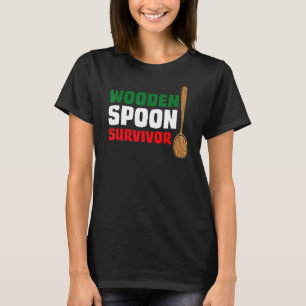 Wooden Spoon Survivor Italiaanse vlag T-shirt