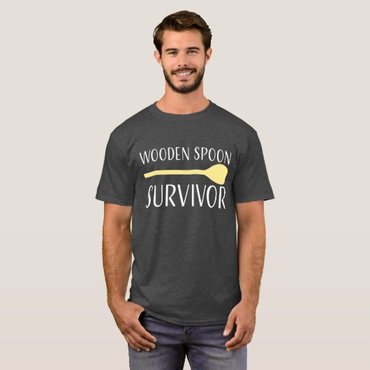Wooden Spoon Survivor T-shirt (Voorkant volledig)