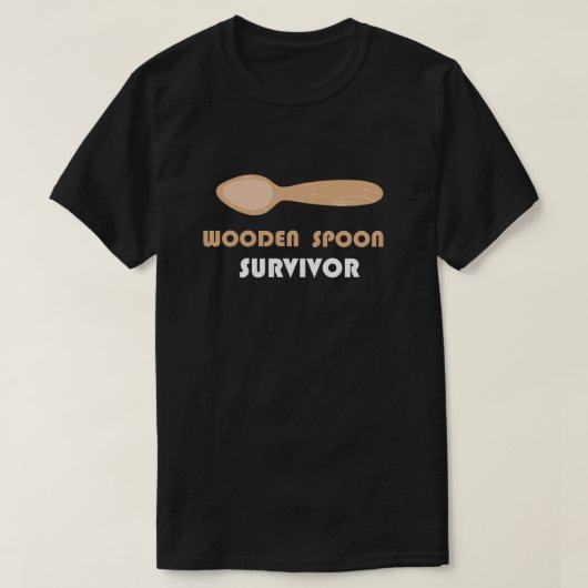 Wooden Spoon Survivor T-shirt (Design voorkant)