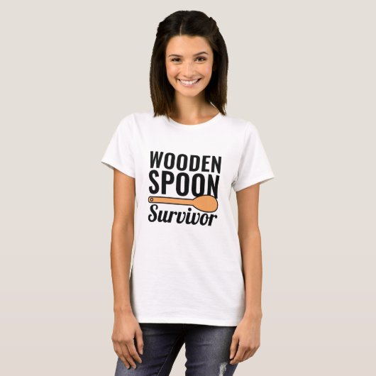Wooden Spoon Survivor T-shirt (Voorkant volledig)
