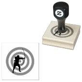 Wooden Stempel voor boogontwerpen (Gestempeld)