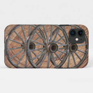 Wooden Wagon Wheels iPhone 11 Hoesje